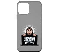 Le mode Incognito ne vous sauvera pas drôle Jésus Christian Merch Coque pour iPhone 12 mini