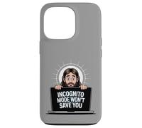 Le mode Incognito ne vous sauvera pas drôle Jésus Christian Merch Coque pour iPhone 13 Pro