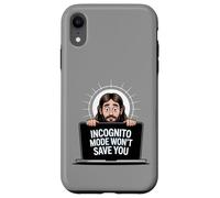 Le mode Incognito ne vous sauvera pas drôle Jésus Christian Merch Coque pour iPhone XR