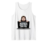 Le mode Incognito ne vous sauvera pas drôle Jésus Christian Merch Débardeur