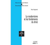 Le Modernisme et les fondements de la loi