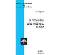 Le modernisme et les fondements du droit Fitzpatrick p. (Auteur)