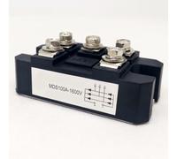 Le module redresseur en aluminium fournit une diode à onde complète triphasée 100 A pour inverseurs d'excitation Mds100a DC Pont de puissance de moteur industriel 1600 V boîtier