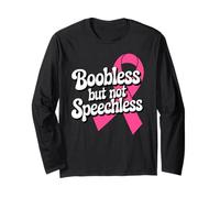 Le Mois de la Sensibilisation au Cancer du Sein Ruban Rose Survivor Fighter Manche Longue