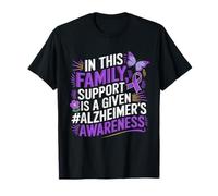 Le mois de sensibilisation à la maladie d'Alzheimer est offert avec un ruban violet T-Shirt