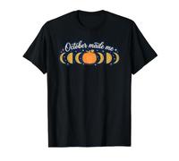 Le Mois d'octobre m'a Fait Aimer Patch Visit Pumpkin Spice Latte T-Shirt Graphique avec Valeur