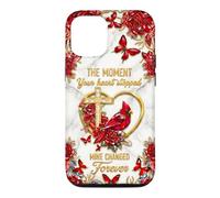 Le Moment où Mon cœur a changé pour Toujours, Memorial Cardinal Coque pour iPhone 12/12 Pro