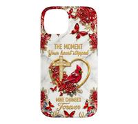 Le Moment où Mon cœur a changé pour Toujours, Memorial Cardinal Coque pour iPhone 14