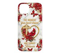 Le Moment où Mon cœur a changé pour Toujours, Memorial Cardinal Coque pour iPhone 14 Plus