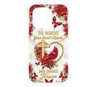 Le Moment où Mon cœur a changé pour Toujours, Memorial Cardinal Coque pour iPhone 15 Pro