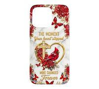 Le Moment où Mon cœur a changé pour Toujours, Memorial Cardinal Coque pour iPhone 15 Pro Max