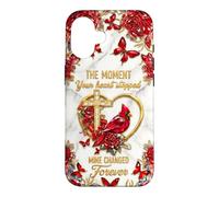 Le Moment où Mon cœur a changé pour Toujours, Memorial Cardinal Coque pour iPhone 16