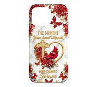 Le Moment où Mon cœur a changé pour Toujours, Memorial Cardinal Coque pour iPhone 16 Pro