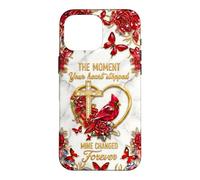 Le Moment où Mon cœur a changé pour Toujours, Memorial Cardinal Coque pour iPhone 16 Pro Max
