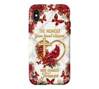 Le Moment où Mon cœur a changé pour Toujours, Memorial Cardinal Coque pour iPhone X/XS