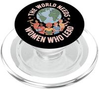Le Monde a Besoin de Femmes Qui mènent l'égalité des Femmes PopSockets PopGrip pour MagSafe