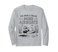 Le Monde a Besoin de Plus d'hydroglisseurs, d'hydravions des Marais et d'amateurs de fanboat Manche Longue