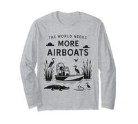 Le Monde a Besoin de Plus d'hydroglisseurs, d'hydravions des Marais et d'amateurs de fanboat Manche Longue