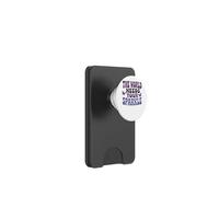 Le monde a besoin de votre motivation en tant que papillon étincelant PopSockets PopWallet pour MagSafe