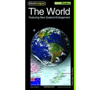 Le monde avec l’élargissement de la Nouvelle-Zélande (Nouvelle-Zélande) | Kiwi Maps