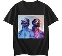 Le Monde Chico T Shirt Album PNL T-Shirt French Rap Tee Comfortable Short Sleeve O-Neck Cotton T-Shrits Black 3XL