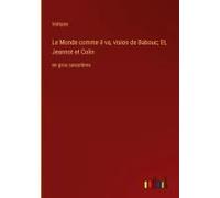 Le Monde Comme Il Va, Vision De Babouc; Et, Jeannot Et Colin