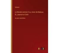 Le Monde Comme Il Va, Vision De Babouc; Et, Jeannot Et Colin