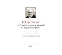 Le Monde comme volonté et comme représentation