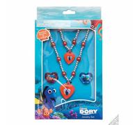 Le Monde de Dory - Parure de Bijoux Collier, Bracelet et Deux Bagues