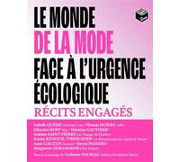Le monde de la mode face à l'urgence écologique - Collectif - La Plage Editeur - broché - Etude