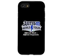 Le Monde de l'Autisme Fait Le Tour de différents Esprits et de différentes fréquences Coque pour iPhone SE (2020) / 7/8