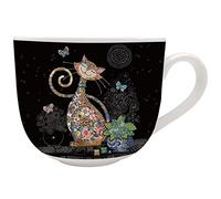 LE MONDE DES ANIMAUX Bol BOWL distributeur de nourriture pour chats céramique manuelle Chat