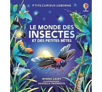 Le monde des insectes et des petites bêtes - P'tits curieux Usborne - Dès 5 ans