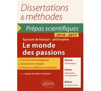 Le Monde Des Passions - Racine, Andromaque - Hume, Dissertation Sur Les Passions - Balzac, La Cousine Bette