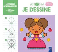 Le monde des princesses - Pas à pas de dessine
