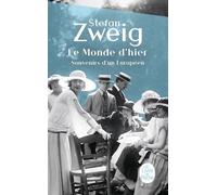 Le Monde D'hier - Souvenirs D'un Européen