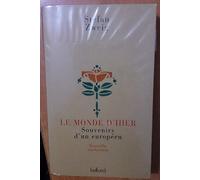 Le monde d'hier: souvenirs d'un européen