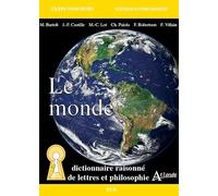 Le monde - Dictionnaire raisonné de lettres et philosophie