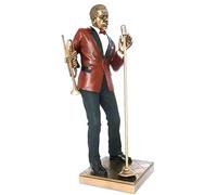 Le Monde du Jazz Musique Jazz Sculpture - Chanteur - Collection des Parastone Ateliers