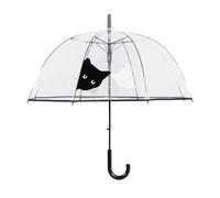 Le Monde du Parapluie Transparent Cloche Coupe-Vent Auto | Parapluie transparent, parapluie cloche, 8 baleines, fibre de verre, ouverture automatique, résistant au vent