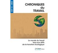 Le monde du travail face aux défis de la transition écologique