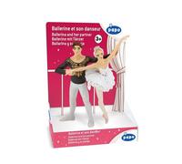 Papo Figurine Ballerine et son danseur réaliste – 3 ans+ – Collection Monde Enchanté