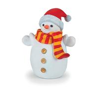 Le Monde Enchante Bonhomme De Neige Au Bonnet