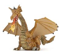 Le Monde Enchante Dragon Or Avec Flamme
