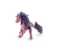 Papo - Figurine Dragon Sakura dès 3 Ans + - Jouet Éducatif Enfant - Créature Magique Ultra Réaliste Rose et Violette - Peinte à la Main - Monde enchanté - 39212