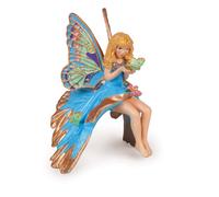 Le Monde Enchante Enfant Elfe Bleue