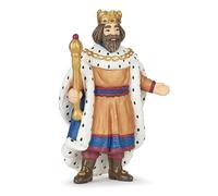 PAPO -Figurine Peinte A La Main -Monde Enchanté -Roi au Sceptre d'or-39113-À Collectionner-pour Enfants - Filles et Garçons - A Partir de 3 Ans