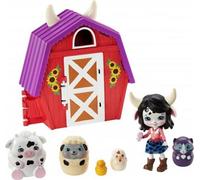 Le monde enchanteur des Enchantimals - la ferme de Cambrie avec une adorable vache ! Découvre des aventures magiques avec tes amis dans un pays de contes de fées peuplé d'animaux !