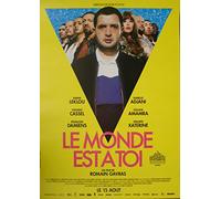 Le Monde est a Toi Affiche Cinéma Originale Petit Format (53x40 cm Roulée) Romain Gavras Isabelle Adjani Vincent Cassel