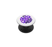 Le Monde est Votre PopSockets PopGrip Adhésif